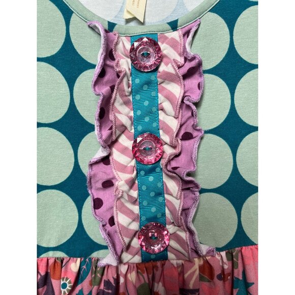 SIZE 12 Matilda Jane Always Be a Unicorn Sara Top Autumn Fall Leaves Dress - Picture 3 of 8